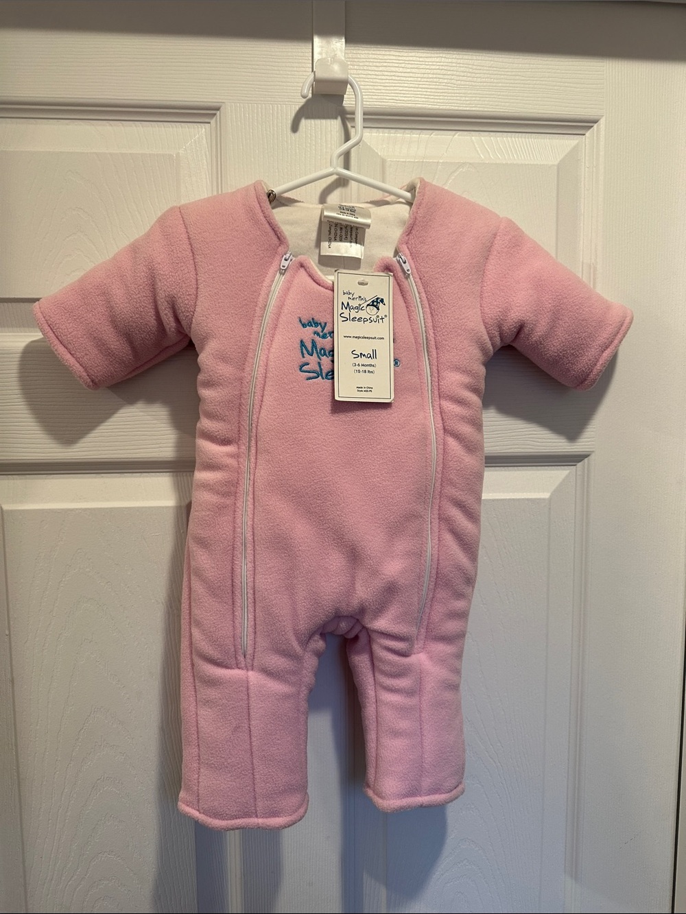 Magic Sleepsuit Soft Pink Infant Sleep Sack - Small